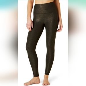 Beyond Yoga Softshine High Waisted Midi Legging, Stardust Foil Sz L